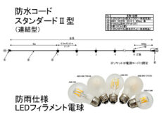 防水コードスタンダードⅡ型連結型